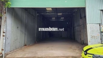 Cho thuê kho Quốc lộ 1A 
DT: 230M 
giá : 18 tr