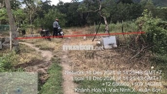 Bán Đất 3138,6m2 hẻm oto gần UBND Xuân Sơn, Vạn Ninh, Khánh Hoà