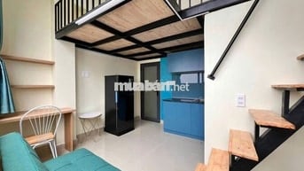 GÁc LỬNG 25M2 FULL NỘI THẤT GẦN CV LÀNG HOA, ĐH CÔNG NGHIỆP