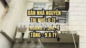 🏠 BÁN NHÀ NGUYỄN THỊ NHỎ, Q.11 - NGANG 7.5M, 4 TẦNG - 9.X TỶ.