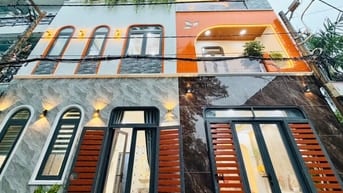 Nhà 3 Lầu DT:10x5,5m tuyệt đẹp Cao cấp hẻm xe hơi 5m Bùi Quang Là, P12