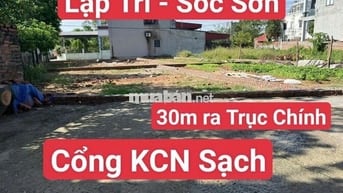 1. 9x tỷ Full thổ cư 105m Lập Trí Sóc Sơn gần cổng KCN Sạch Giá Hiếm