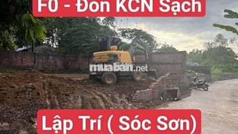 2. 3x tỷ Lô F0 full thổ cư 100m Lập Trí mt 7m ngay gần cổng KCN Sạch