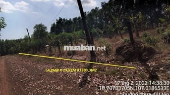 Bán lô Đất 2 MT, 1383,3m2 Hẻm Oto QL51, sát Song hành cao tốc Biên Hoà