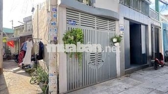 BÁN NHÀ 2 TẦNG SHR LÔ GÓC THỚI AN Q12 HẺM 5 MÉT XE HƠI  CHỈ 2,48 TỶ