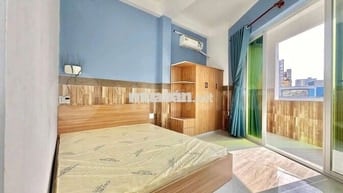 ⛅CĂN HỘ DỊCH VỤ 1PN TÁCH BẾP BAN CÔNG MẶT TIỀN THANG MÁY TRUNG TÂM Q11