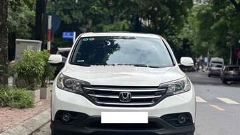 Honda CRV 2.4AT sx 2014 siêu đẹp màu trắng