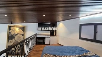 Cho thuê căn hộ 1 ngủ gác mái . Ngõ 445/17 Lạc Long Quân .Tây Hồ