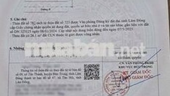 Bán gấp 26m mặt tiền, thích hợp xây biệt thự hoặc tách thửa