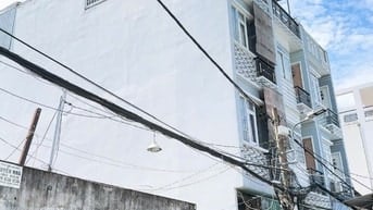 NHÀ BÁN P6 Q8 BÙI MINH TRỰC - 60m2 nở hậu - 4 tầng - 4PN 3WC.