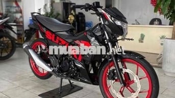 Suzuki Satria 150 đk 2020 màu đỏ đen BSTP