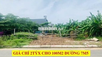 [GIÁ ĐẦU TƯ] - Chỉ 2tỷx có ngay 100m2 đất dg Nguyễn Minh Vân, Hòa Sơn