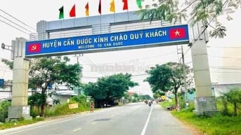 ĐẤT ĐẸP – VỊ TRÍ VÀNG NGAY QL50 – CỔNG CHÀO CẦN ĐƯỚC