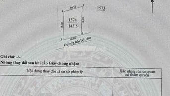 cần bán lô đất bình hoà 09 góc 2MT DT 145m2