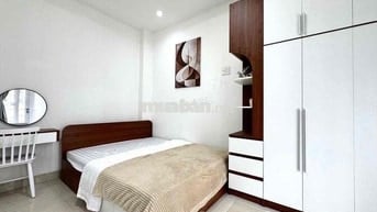 CHÍNH CHỦ CHO THUÊ MỚI XÂY100% 1PN BAN CÔNG CỰC RỘNG NGAY CẦU VƯỢT 3/2