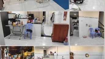 Cho thuê nhà mặt tiền Phong Phú, P.11, Q.8 giá 17tr