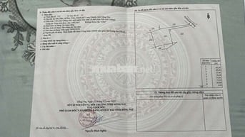 BÁN GẤP LÔ ĐẤT CÓ SỔ ĐỎ 1.401m2 CÓ NHÀ SẴN 2 GIAN Ở LONG KHÁNH