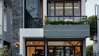 BÁN NHÀ 1T/1L MỚI 100% VÒNG XOAY VÕ VĂN KIỆT ĐƯỜNG 6M