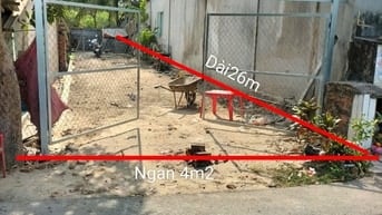 Cần bán gấp lô đất thổ cư khu phố 4 thị trấn Đông Thành Đức Huệ LongAn
