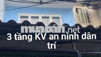 🏠 ĐẸP - Phan Anh -Hẻm 1/ Thông - Giáp Q6 - 3Tầng - BanCong-GiếngTrời