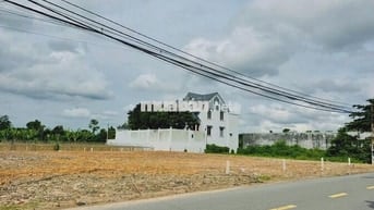 Bán đất 162m2 - 100% Thổ Cư - Tân Thông Hội - Củ Chi . Giá 1 tỷ 500