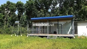 Bán 1000m2 đất tặng nhà lắp ghép mới tinh,gần QL1A,Long Khánh Đồng Nai