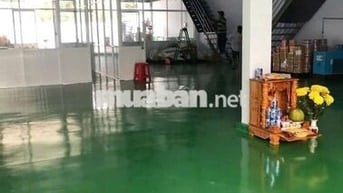 Kho xưởng mới xây 720m², nền epoxy sạch đẹp Chỉ 45 triệu/tháng
