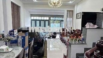 ☘️NHÀ 4 TẦNG- MẶT TIỀN HẺM XE HƠI THÔNG -DT 5,5x11M - GẦN CHỢ PHÚ THUẬ