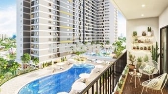 Studio 32,4 m2 cho thuê 3,5tr tại Legacy Central Thuận Giao 25