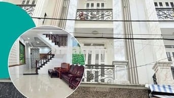Cho Thuê Nhà 3 Lầu Mới Giá Rẻ Hẻm Nhựa 7 M Đường Nguyễn Ảnh Thủ Q12