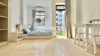 🏡 STUDIO BAN CÔNG RỘNG 30M2– MÁY GIẶT RIÊNG – CHU VĂN AN, BÌNH THẠNH 🌿
