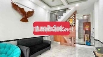 Cho thuê nhà gần cầu Ông Dầu,3 tầng full NT hẻm xe hơi,p.HBP 14tr TL
