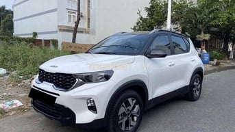 Kia Sonet 2023 số tự động màu trắng