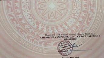 MT 22A Phó Cơ Điều - DT 110m2 ( 5* 18 nở hậu 8m ) . Giá 24 T