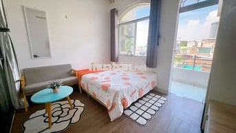 CHO THUÊ CĂN HỘ  FULL NỘI THẤT CAO CẤP-BAN CÔNG RỘNG RÃI BÌNH THẠNH