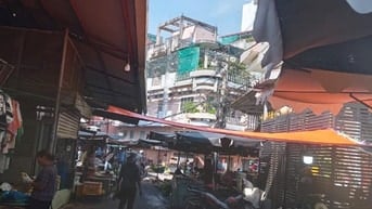 Mặt tiền chợ, sau lưng ĐH HUTECH, 5 tầng, 60m2, thu nhập 25tr/th