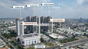 (GẤP) 1 căn *** 1PN+1WC 1ty800 full nội thất, sẵn sổ Charm City