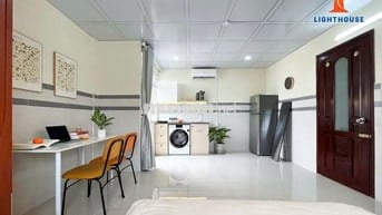 STUDIO 1PN BAN CÔNG  FULL NỘI THẤT  MÁY GIẶT RIÊNG  ĐẶNG THÙY TRÂM