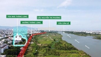 bán tòa nhà 4 trong 1 mặt tiền sông đà nẵng , đường thăng long