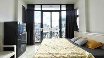 CĂN HỘ DỊCH VỤ GẦN NGÃ TƯ PHÚ NHUẬN,38m2,BAN CÔNG LỚN,FULL NỘI THẤT
