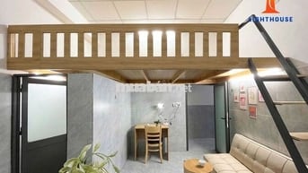 Cho thuê căn hộ gác lửng 25m2 ngay ĐH Văn Lang, ĐH Công Nghiệp