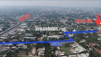Đất ngộp ngân Tân Thông Hội 130m2 full thổ đi QL22 chỉ 450m giá 1,4 tỷ