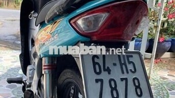 Wave rs 2008, may zin,biển số đẹp 7878