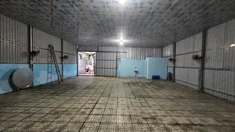 Nhà xưởng cho thuê đường lê thị riêng phường thới an, quận 12 dt: 150m