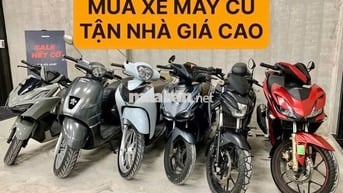 THU MUA XE MÁY CŨ TẬN NHÀ, NHANH, THANH TOÁN 1 LẦN