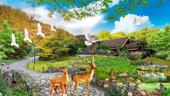Tranh gạch 3d ốp tường rào - CXV54