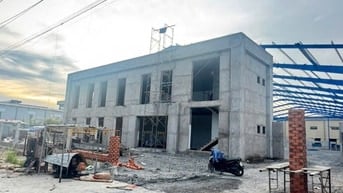 Nhận xây xưởng theo yêu cầu kho xưởng 10.000m2 , KCN Bến Lức, Long An 
