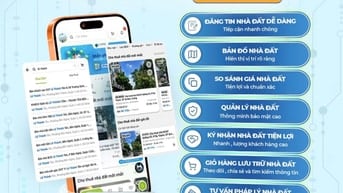 APP BẤT ĐỘNG SẢN C.C.HOUSE – MUA BÁN & CHO THUÊ NHÀ ĐẤT CỰC DỄ!