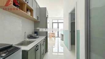 CHO THUÊ 1PN FULL NỘI THẤT , BAN CÔNG RIÊNG TIỆN QUA QUẬN 1