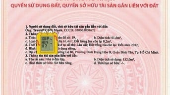 SHR 61m-Nhà 1 trệt 2 lầu ,Hương lộ 80, phường Bình Tân,Giá đầy đủ 3ty8